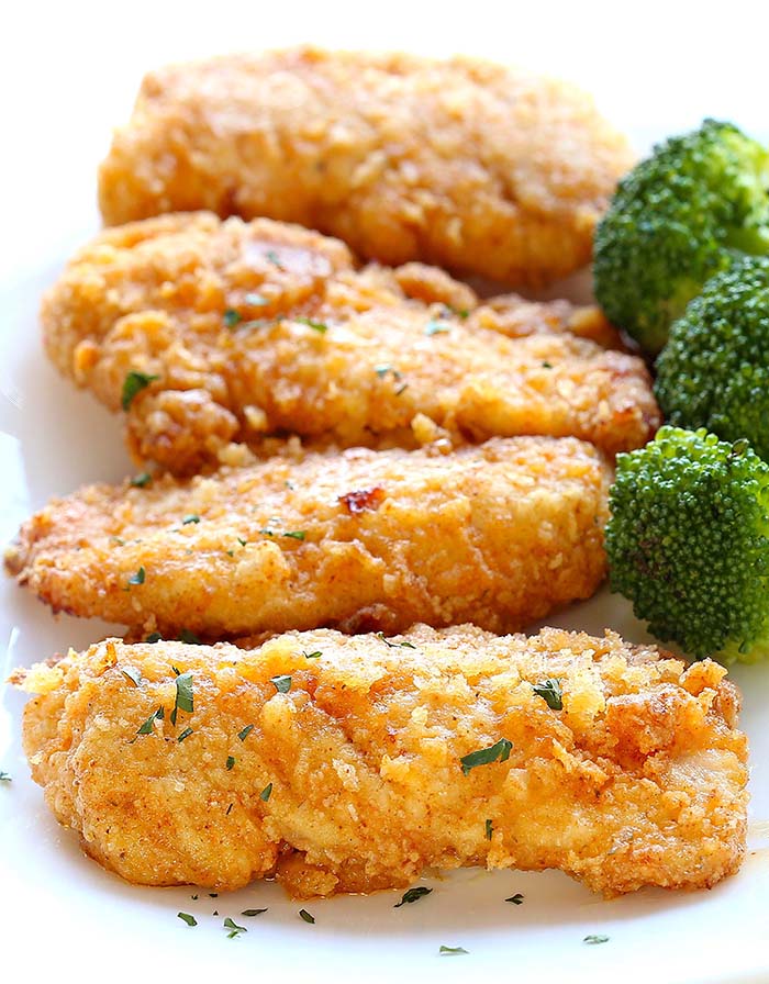 View Oven Baked Fried Chicken Recipe Flour Images - easy fried chicken ...