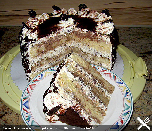 cake tiramisu Tiramisutorte TIRAMISU CAKE VEGAN (INSPIRATION vegan Uschis  FOR