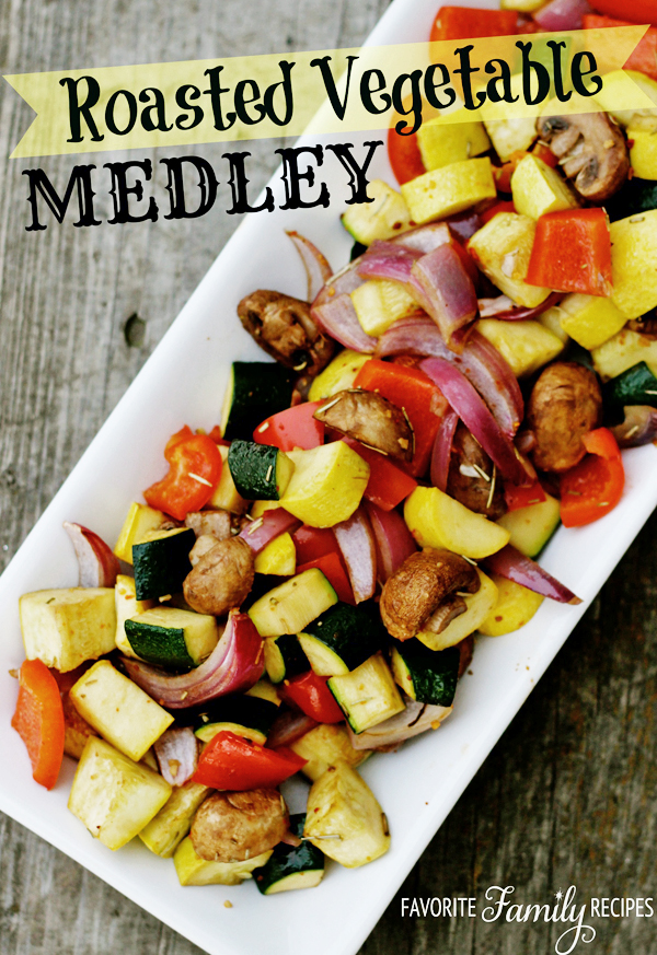 Roasted Vegetable Medley -Favorite Family Recipes | KeepRecipes: Your