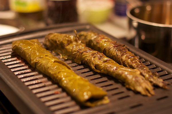 Turkish Grilled Fish Wrapped in Grape Leaves | KeepRecipes: Your ...