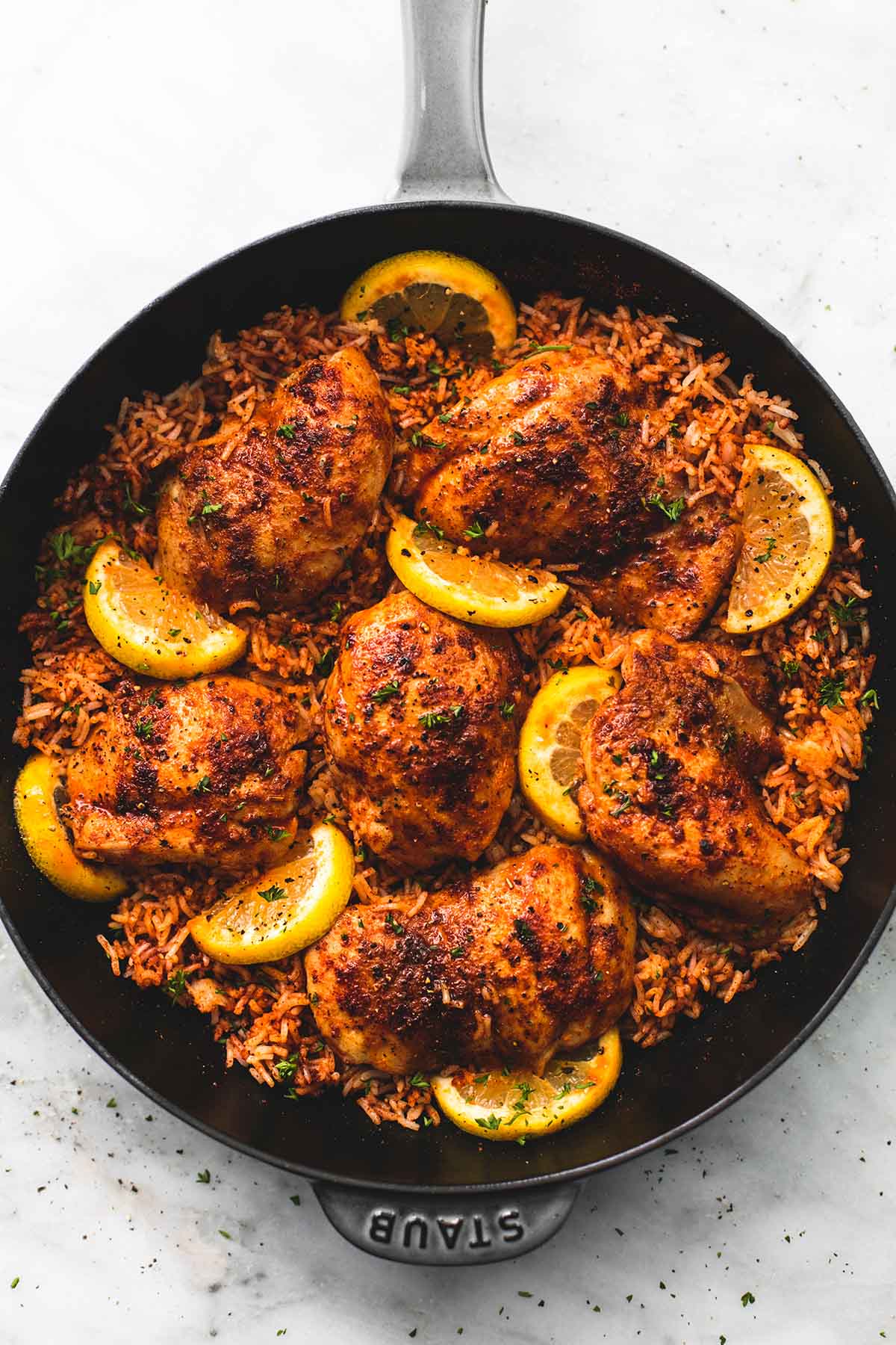 One Pan Spanish Chicken and Rice | KeepRecipes: Your Universal Recipe Box