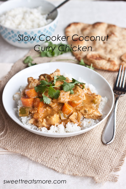 Slow Cooker Coconut Curry Chicken | KeepRecipes: Your Universal Recipe Box