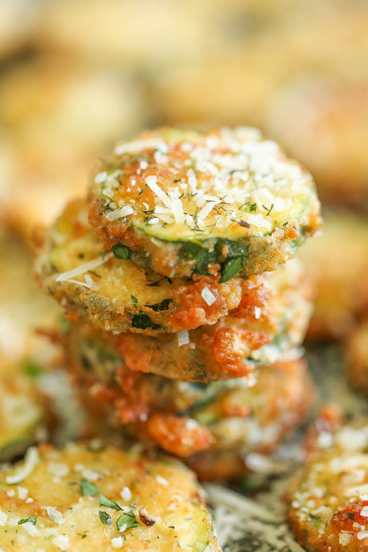Baked Zucchini Ranch Parmesan Chips | KeepRecipes: Your Universal