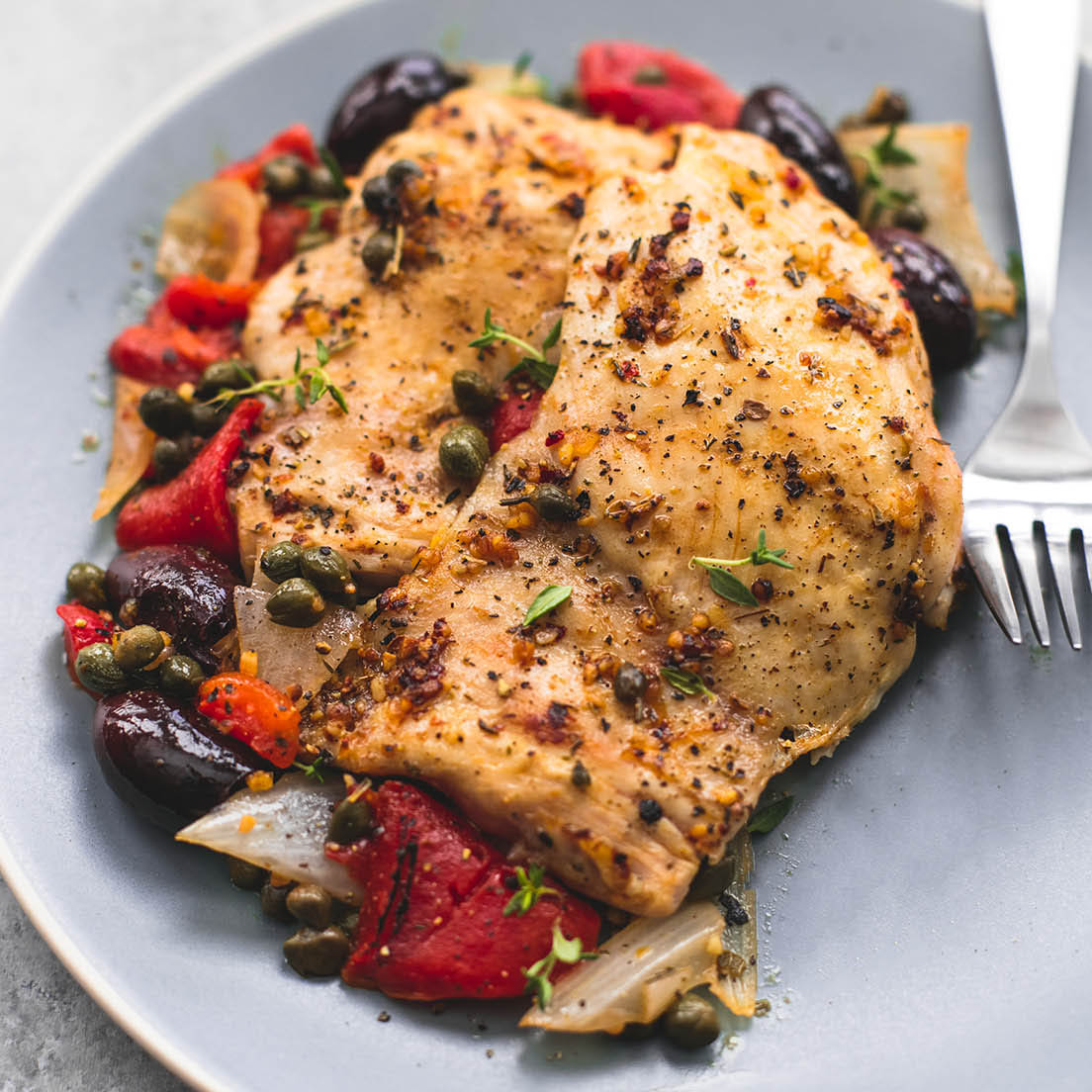 Slow Cooker Mediterranean Chicken | KeepRecipes: Your Universal Recipe Box