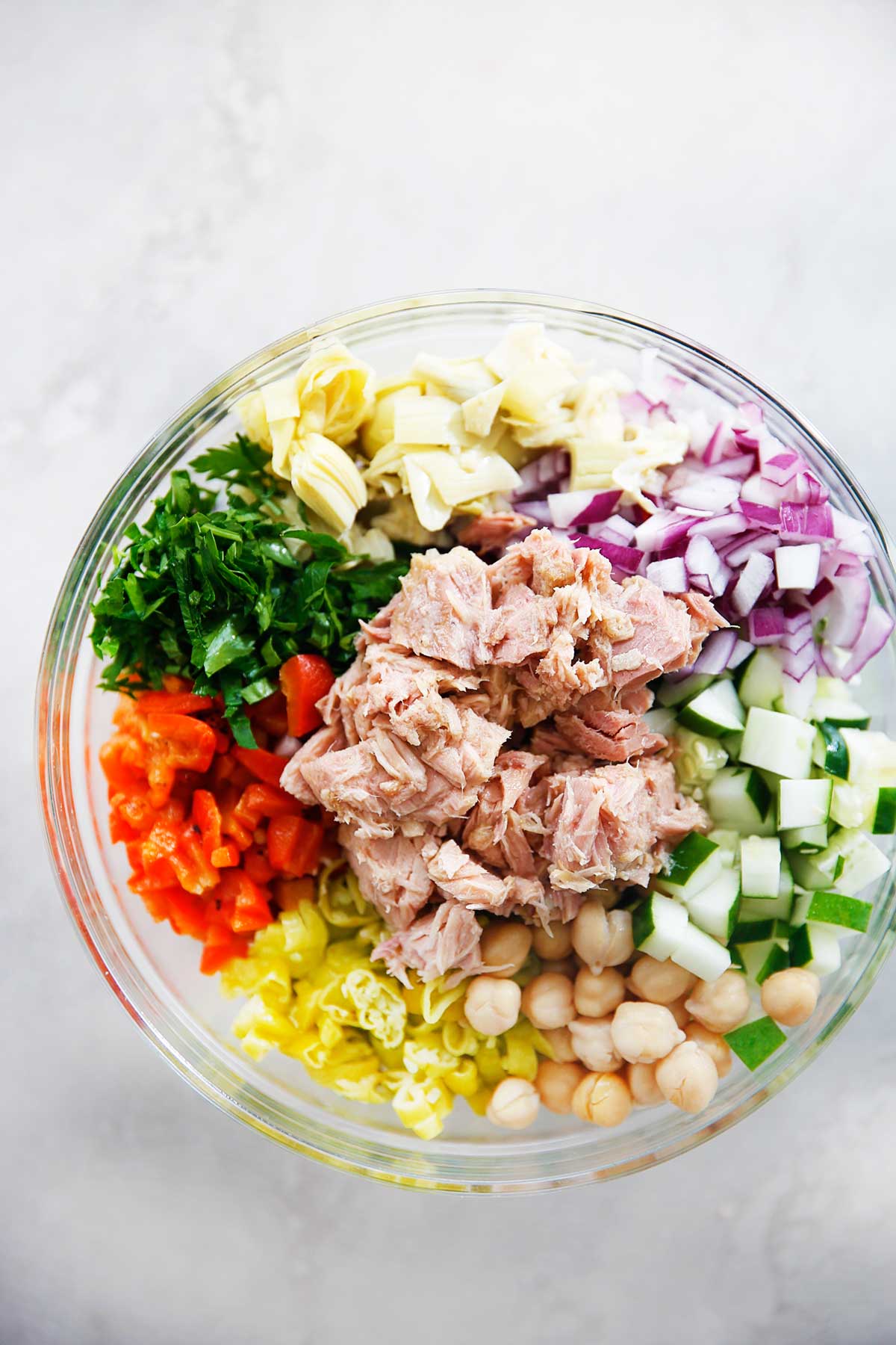 Mediterranean Tuna Salad with No Mayo!  KeepRecipes: Your