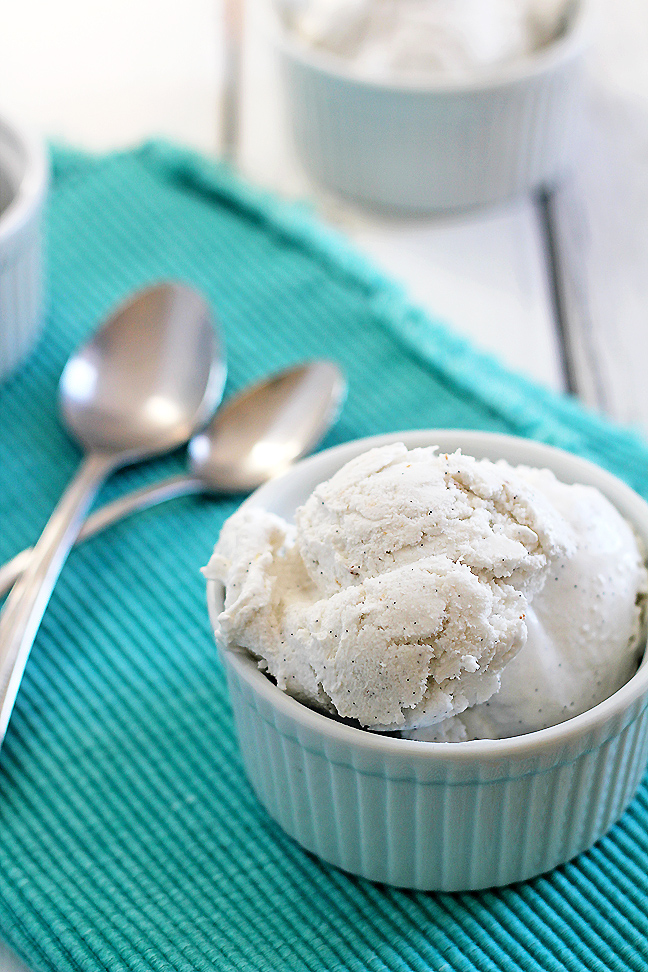 Sugar-Free Coconut Vanilla Ice Cream | KeepRecipes: Your Universal