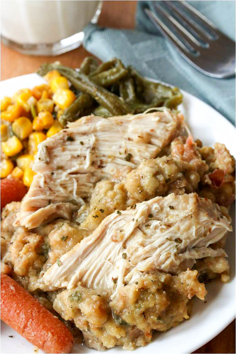 Crock Pot Chicken and Stuffing | KeepRecipes: Your Universal Recipe Box