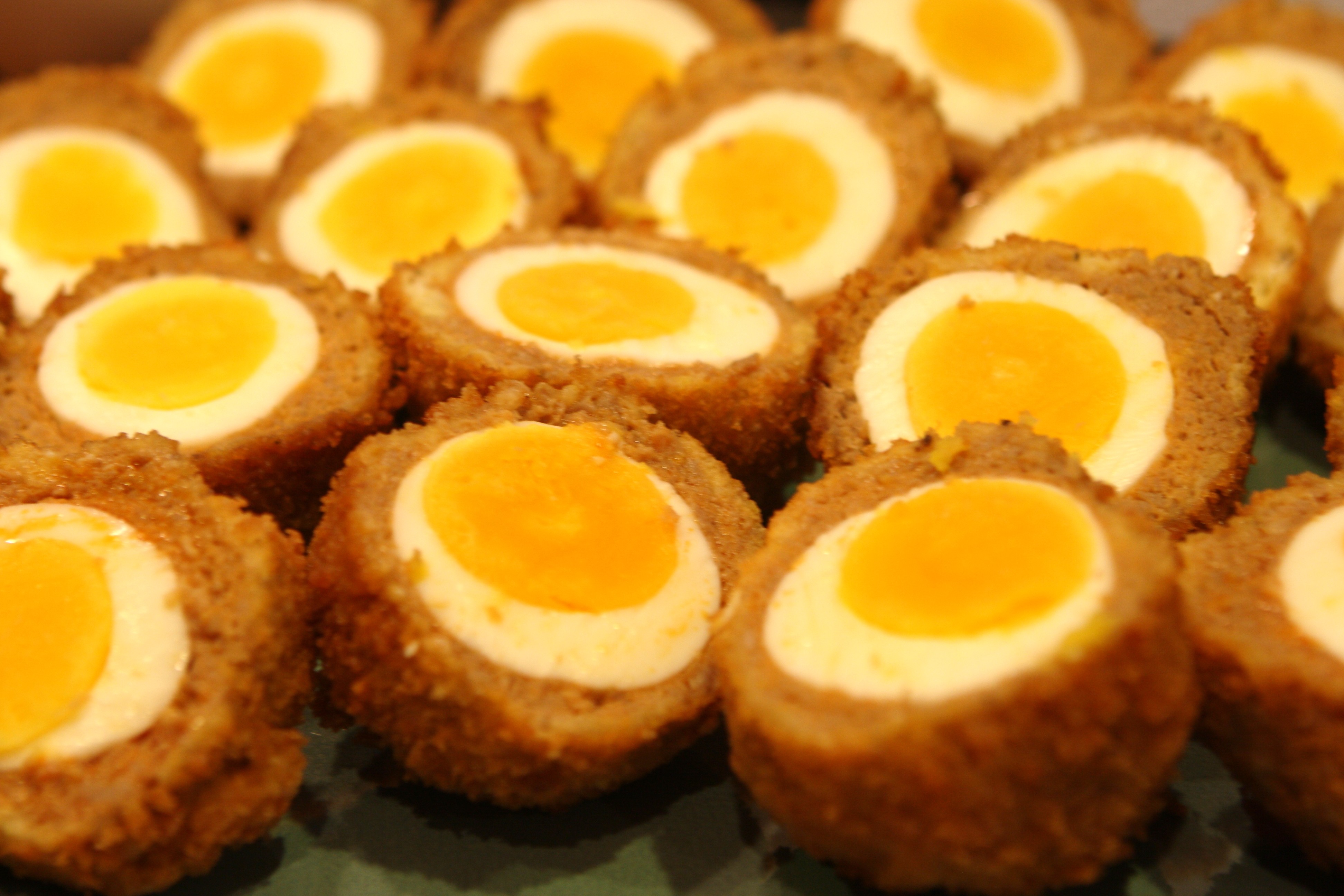 Scotch Eggs with Merguez and Charmoula | KeepRecipes: Your Universal Recipe Box