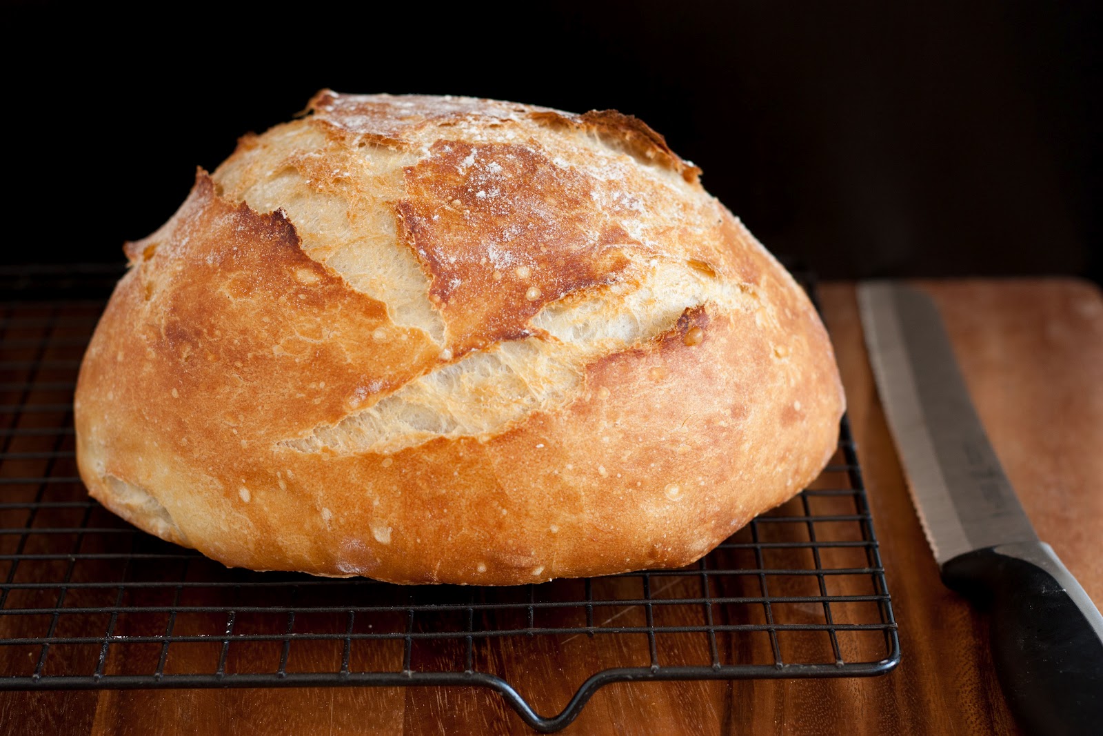 Crusty Rustic Bread It's No Knead! | KeepRecipes: Your Universal