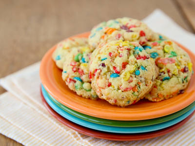 Fruity Pebbles Rainbow Crunch Cookies Keeprecipes Your Universal Recipe Box