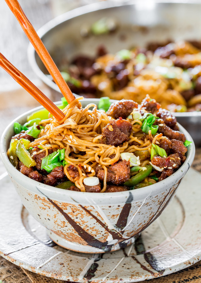 Mongolian Beef Ramen Noodles | KeepRecipes: Your Universal Recipe Box