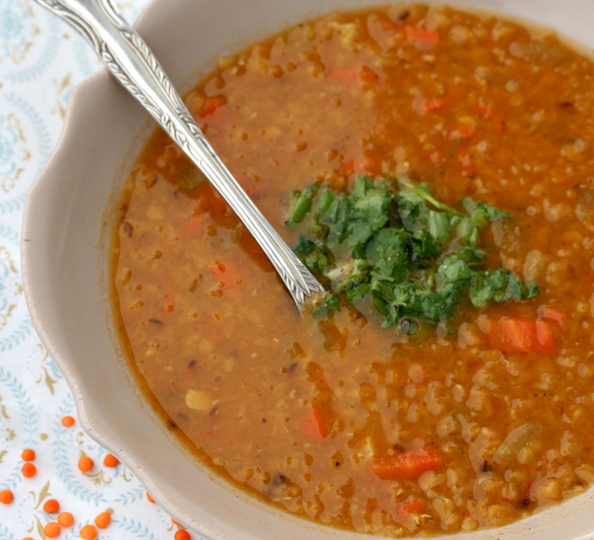 Easy, Healthy Vegetarian Lentil Soup Recipe | KeepRecipes: Your