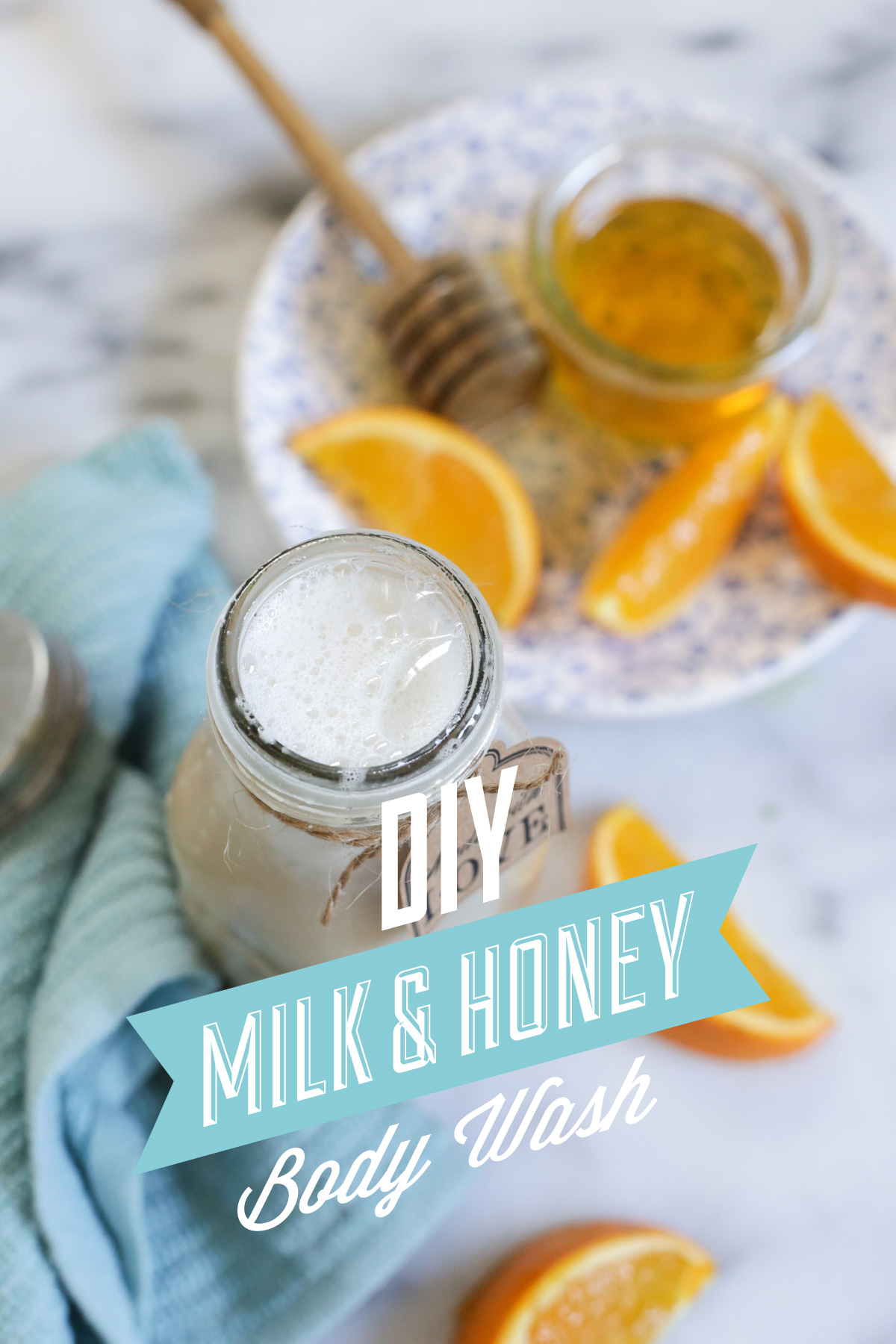 DIY Homemade Milk and Honey Body Wash | KeepRecipes: Your Universal Recipe Box