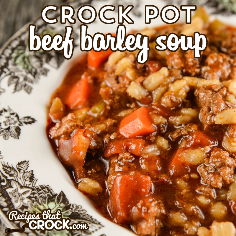 Crock Pot Beef Barley Soup | KeepRecipes: Your Universal Recipe Box