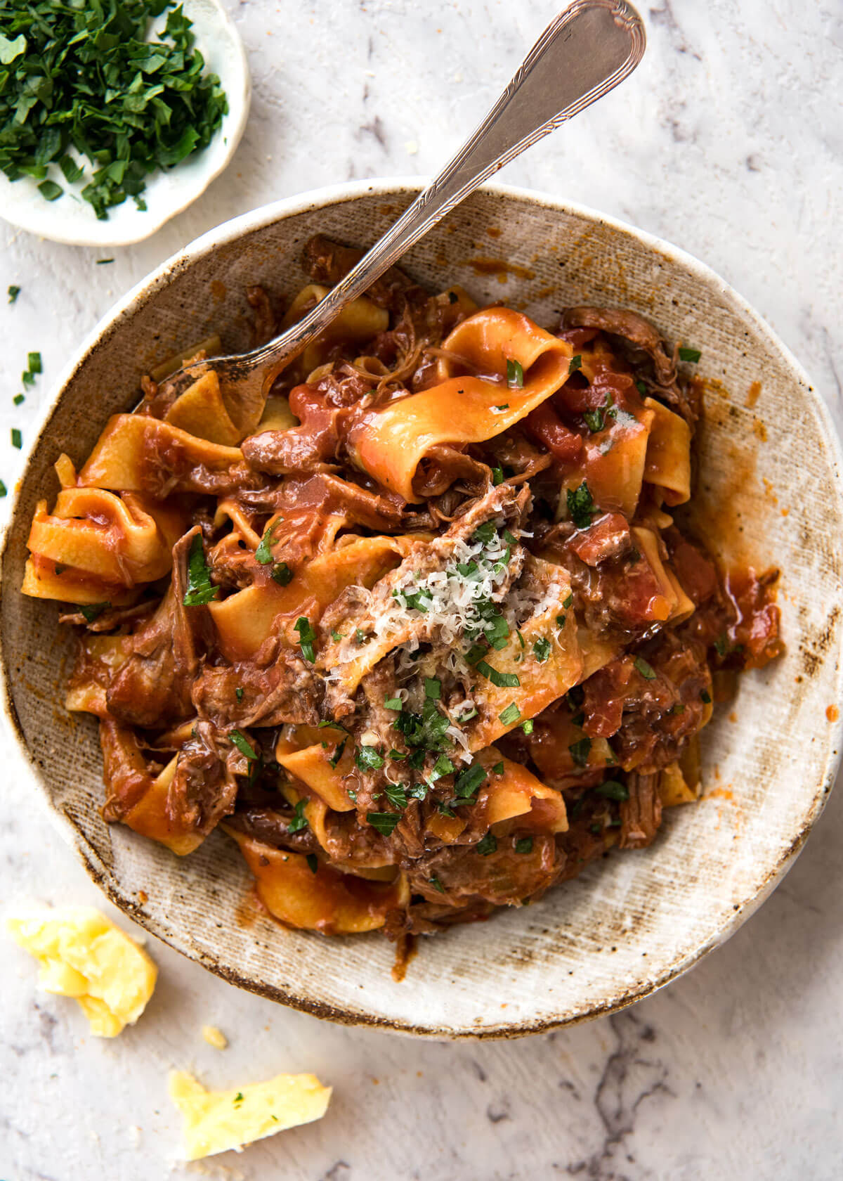 Slow Cooked Shredded Beef Ragu Pasta KeepRecipes Your