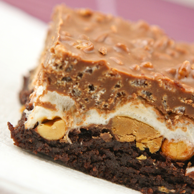 brownies recipe crack butter peanut rice keeprecipes cookie box chocolate collect bars later