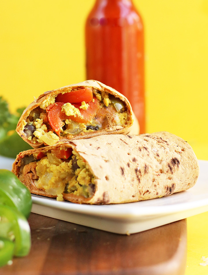Vegan Southwest Breakfast Burrito | KeepRecipes: Your Universal Recipe Box