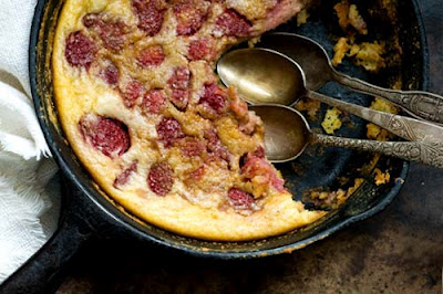 Strawberry spoon bread (adapted from Lady Bird Johnson's spoon bread ...