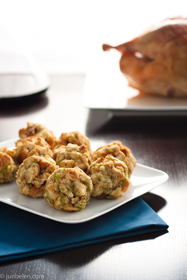 How to Make Thanksgiving Turkey Stuffing Balls | KeepRecipes: Your ...