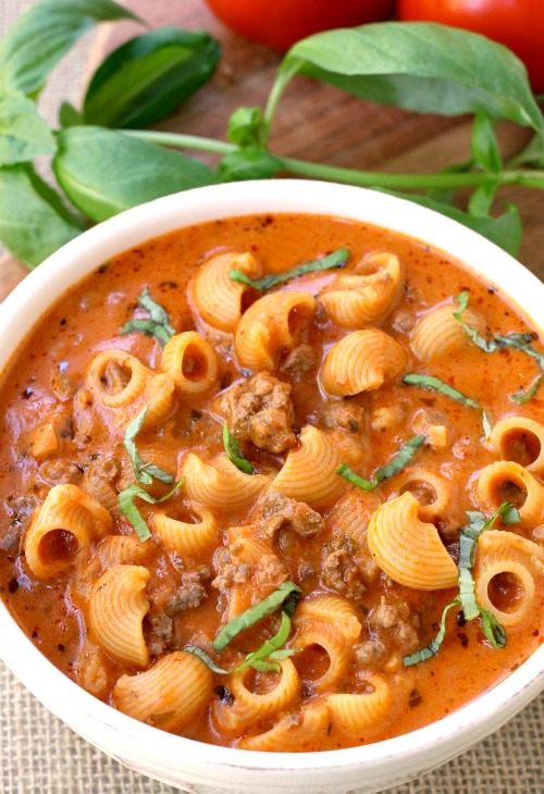 Beefy Tomato Soup | KeepRecipes: Your Universal Recipe Box
