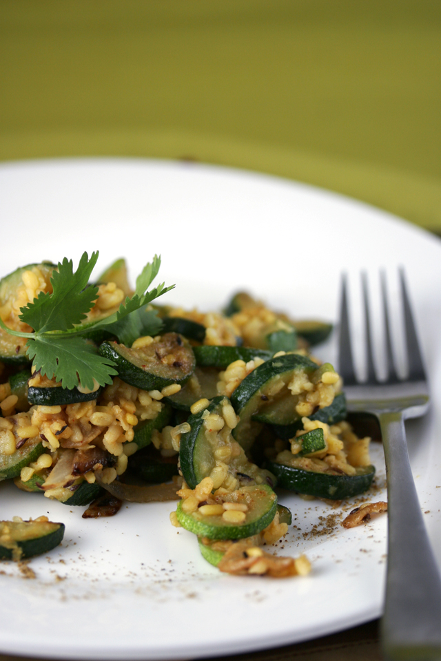 Zucchini with Lentils and Roasted Garlic Recipe | KeepRecipes: Your ...