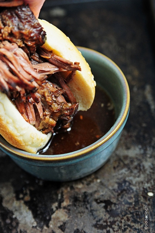 Balsamic Roast Beef French Dip Sandwich Recipe | KeepRecipes: Your ...