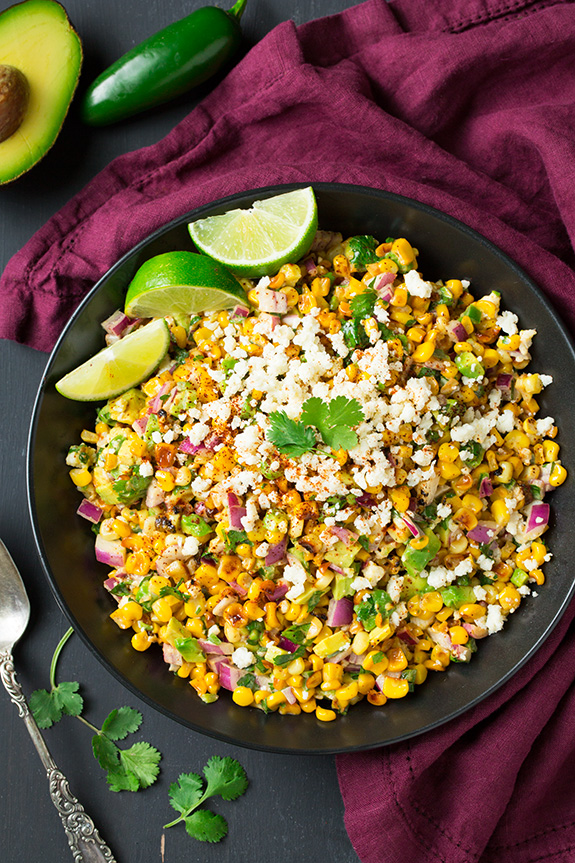 Mexican Street Corn Salad with Avocado | KeepRecipes: Your Universal ...