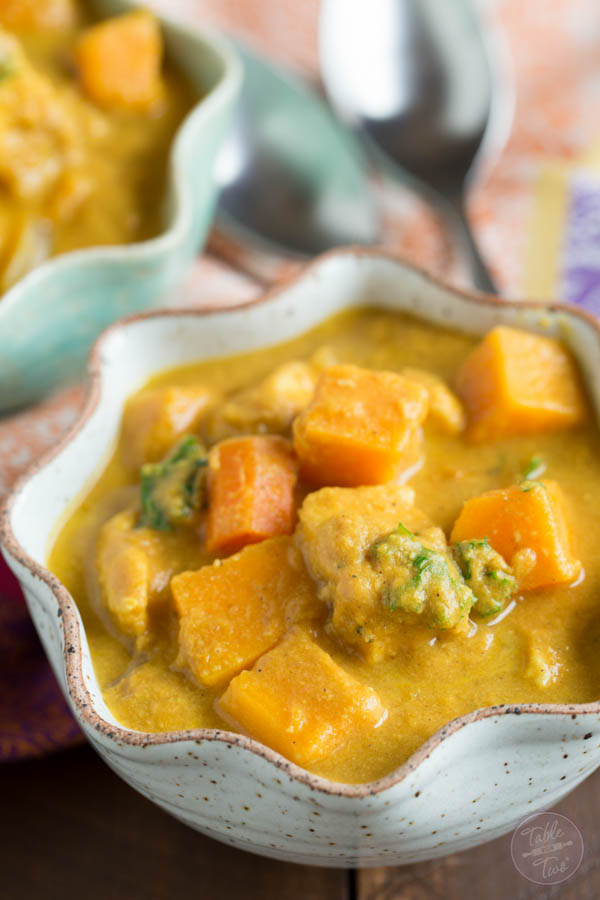 Slow Cooker Pumpkin Coconut Curry | KeepRecipes: Your Universal Recipe Box