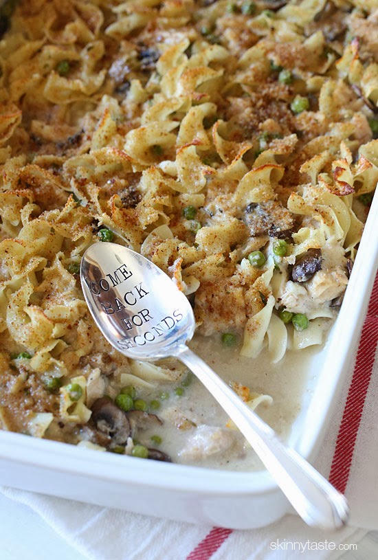 Skinny Tuna Noodle Casserole | KeepRecipes: Your Universal Recipe Box