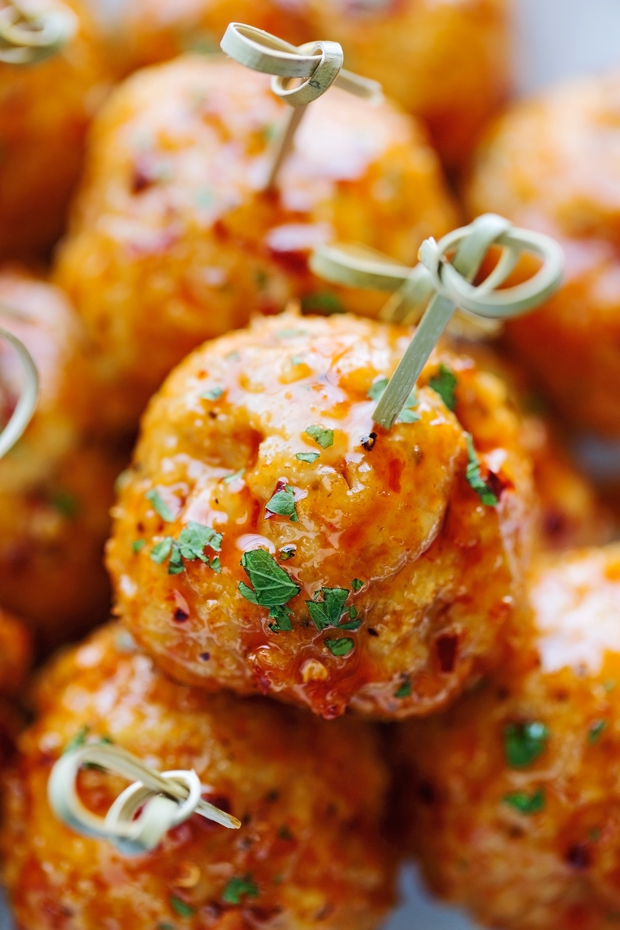Firecracker Chicken Meatballs KeepRecipes Your