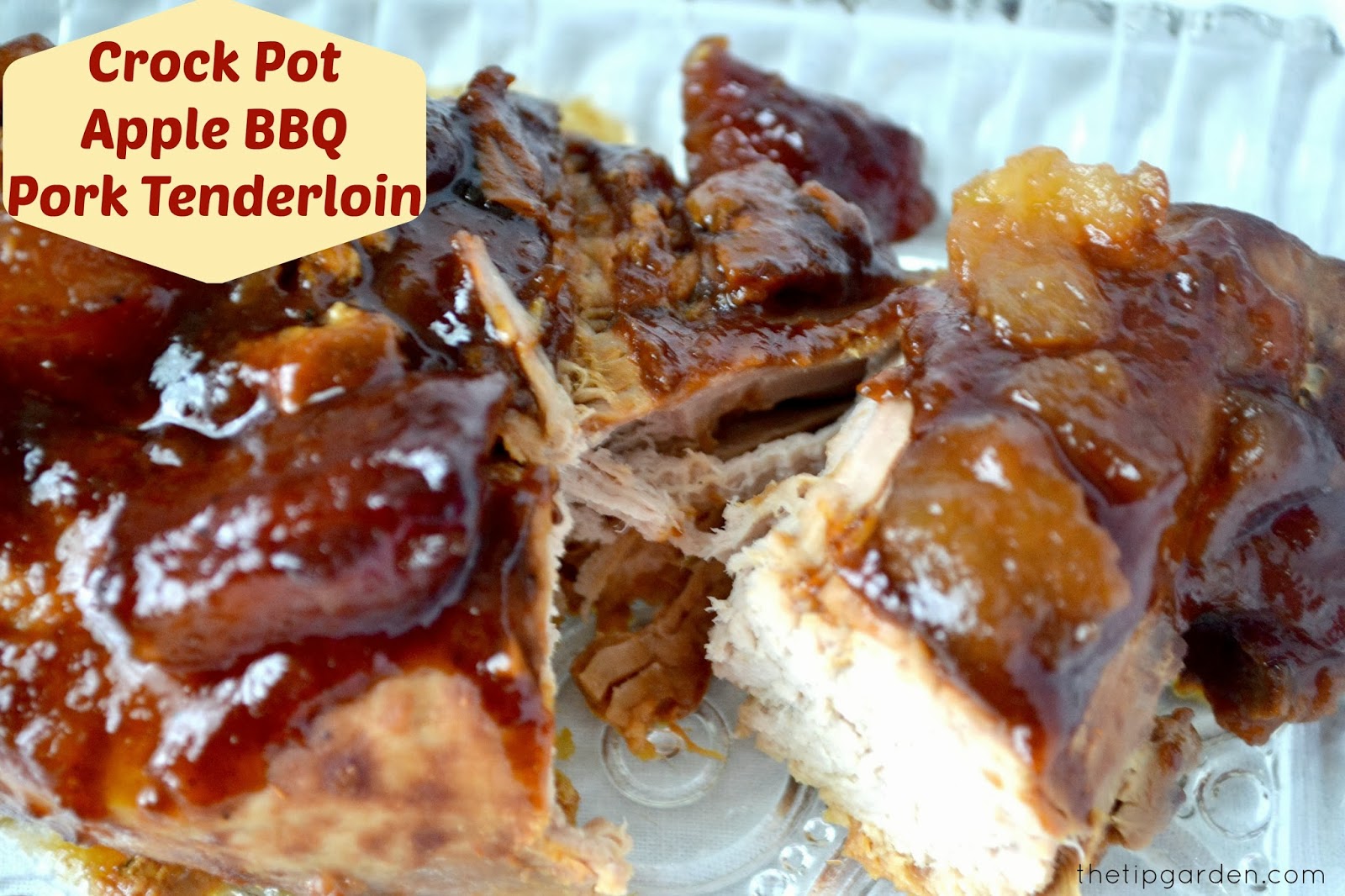 CROCK POT Apple BBQ Pork Tenderloin KeepRecipes Your