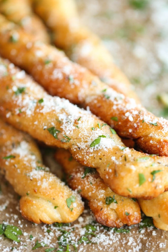 Easy Garlic Butter Breadsticks | KeepRecipes: Your Universal Recipe Box