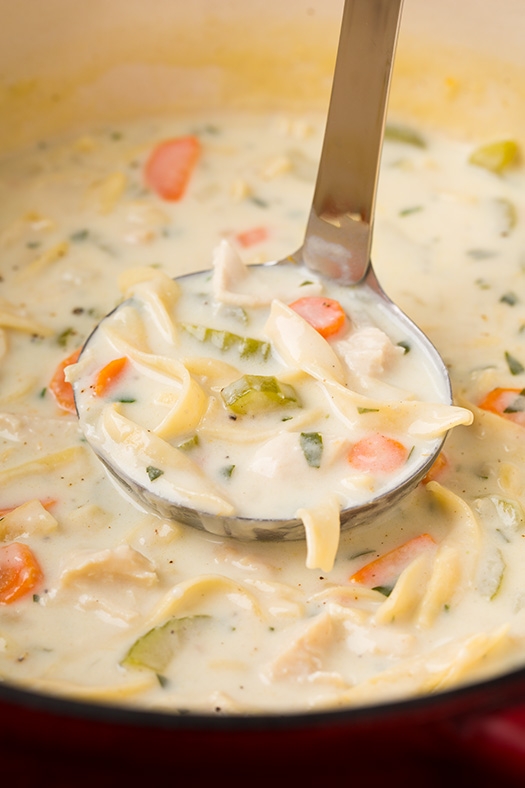 Creamy Chicken Noodle Soup | KeepRecipes: Your Universal Recipe Box