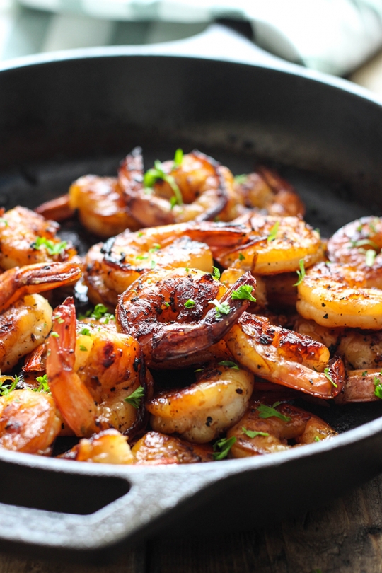 Honey Garlic Shrimp Skillet | KeepRecipes: Your Universal Recipe Box