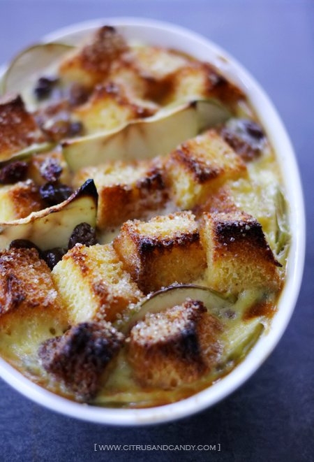 Apple and Brioche Bread and Butter Pudding | KeepRecipes: Your