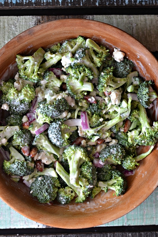 Blue Cheese Broccoli Salad | KeepRecipes: Your Universal Recipe Box