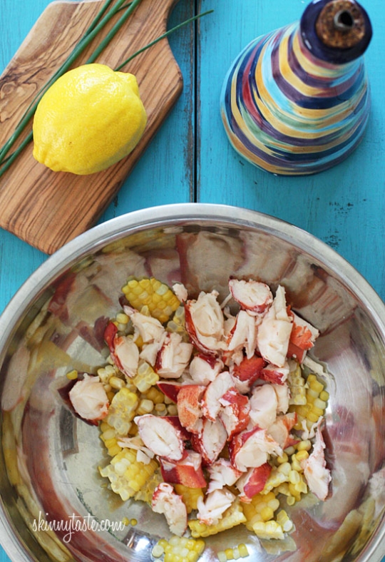 Chilled Lobster Salad with Sweet Summer Corn and Tomatoes | KeepRecipes ...