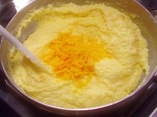 Alton Brown Cheese And Grits Keeprecipes Your Universal Recipe Box