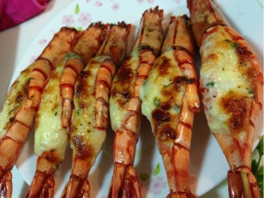 Baked Prawns with Mozzarella Cheese  KeepRecipes: Your 