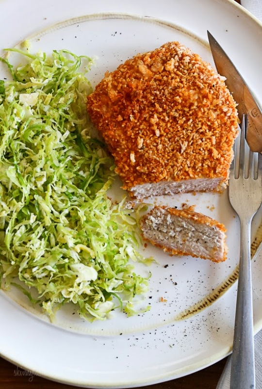 Oven "Fried" Breaded Pork Chops | KeepRecipes: Your Universal Recipe Box