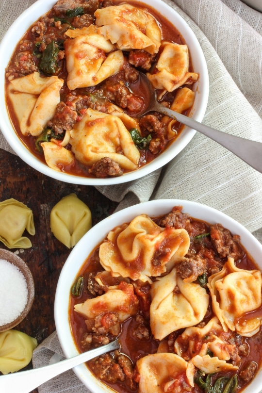 Italian Sausage and Tortellini Soup | KeepRecipes: Your Universal ...