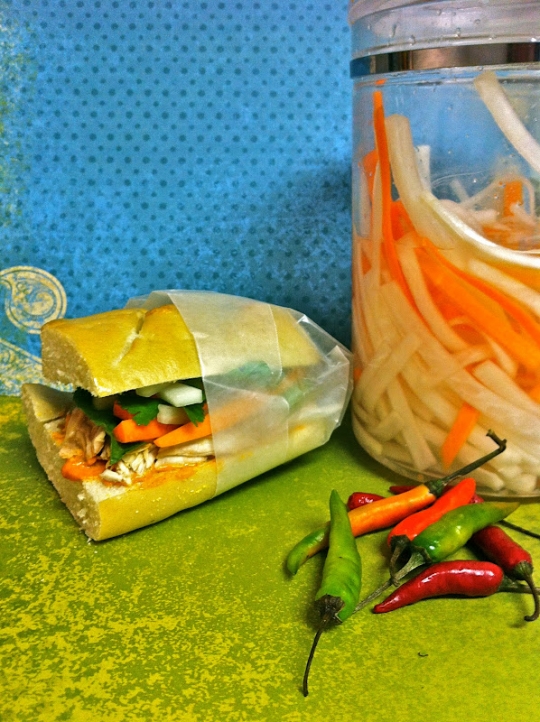 Lemongrass Chicken Banh Mi | KeepRecipes: Your Universal Recipe Box