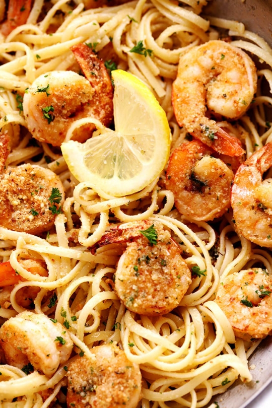Lemon Garlic Shrimp Scampi | KeepRecipes: Your Universal Recipe Box