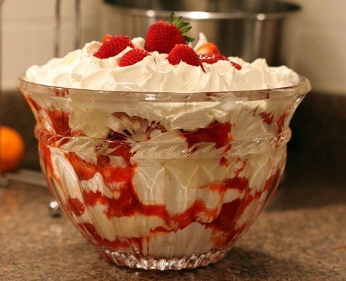 Strawberry Angel Food Trifle | KeepRecipes: Your Universal Recipe Box
