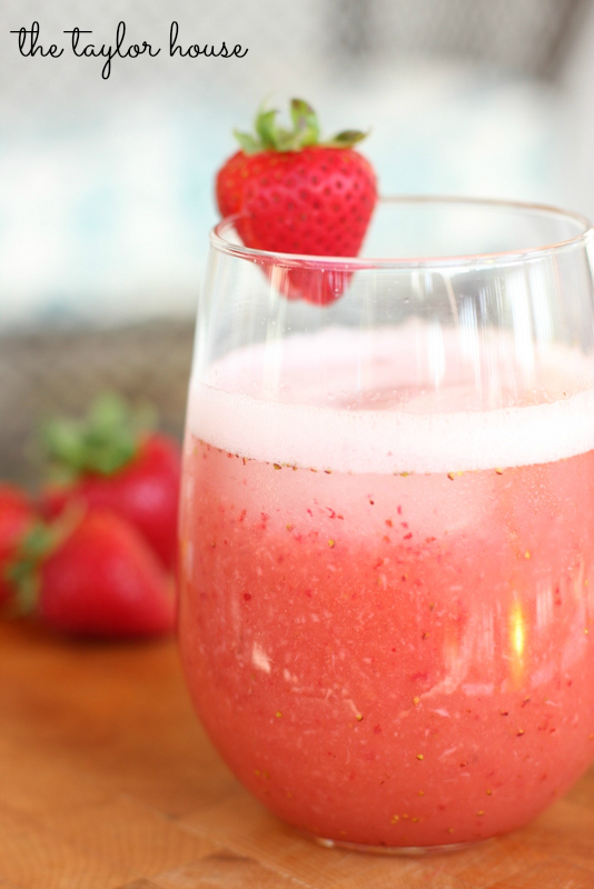 Moscato Strawberry Lemonade | KeepRecipes: Your Universal Recipe Box