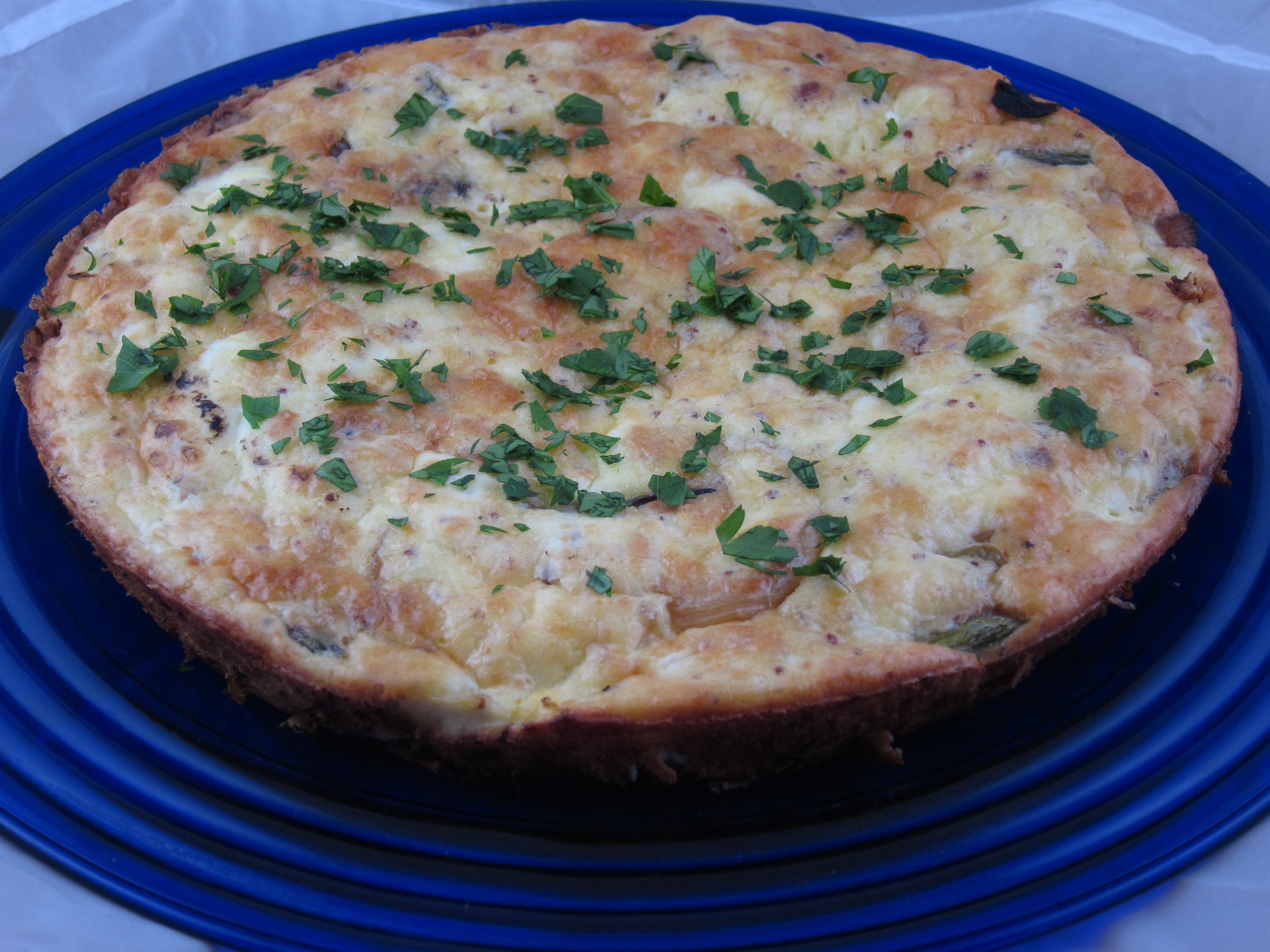 Asparagus, Mushroom & Goat Cheese Frittata | KeepRecipes: Your ...